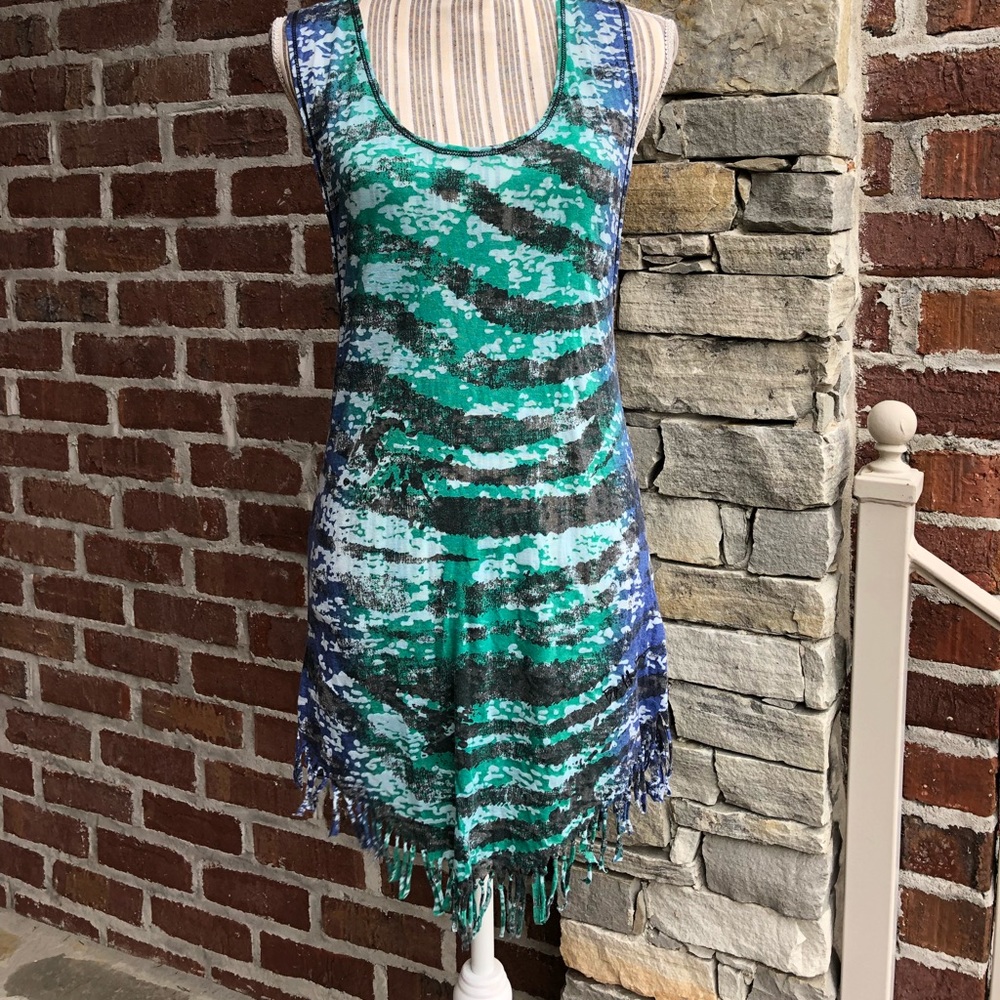 Funky fringe dress